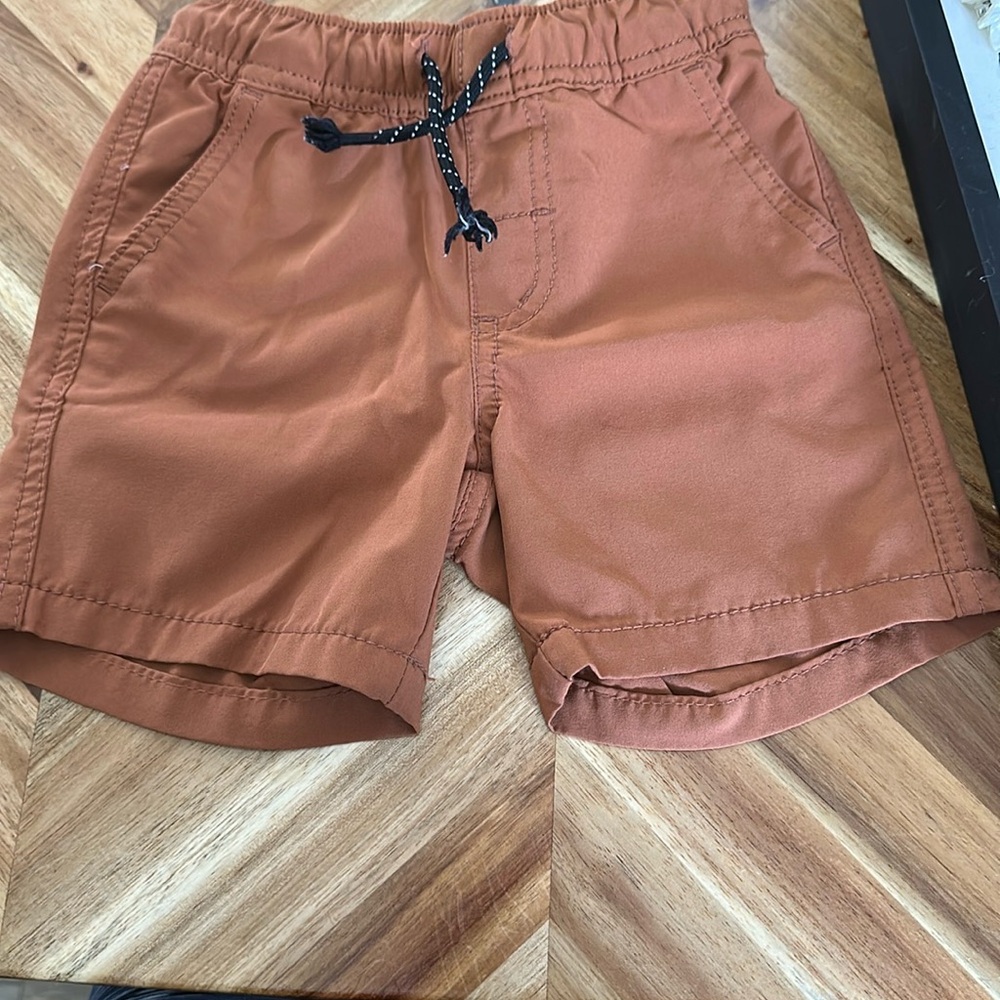 Cat & Jack brown dry fit shorts